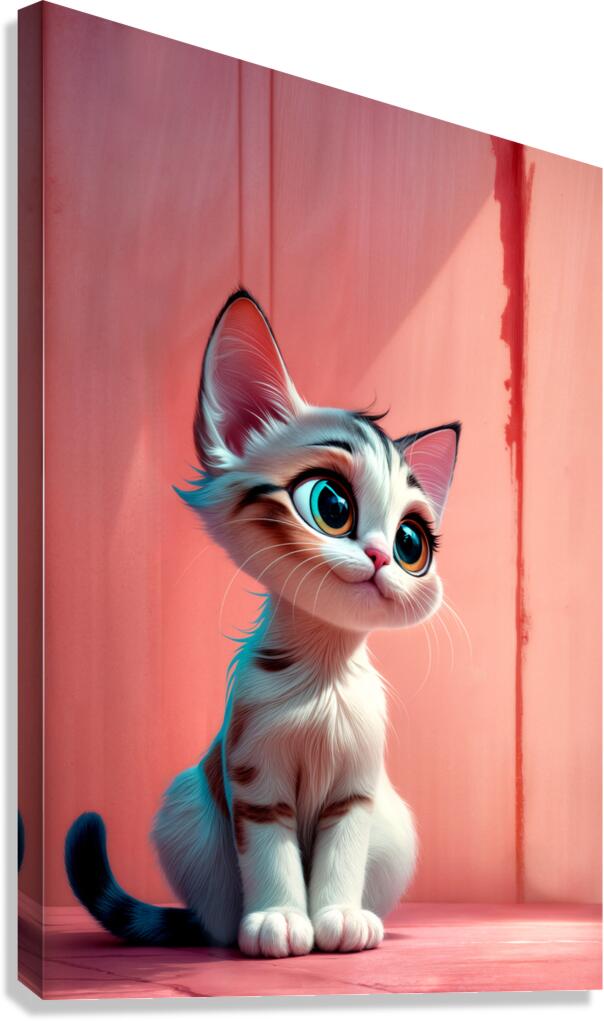 Cute Kitty Canvas Print