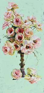 vintage floral art home decoration by Nina Koba