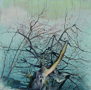 Lafarge Lake Coquitlam BC Original Artwork Nina Koba by Nina Koba