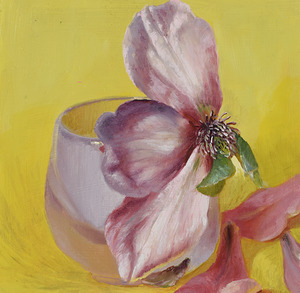 original oil painting magnolia by Nina Koba
