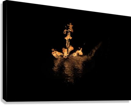 Fire Dance Canvas Print