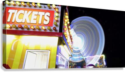Tickets Canvas Print