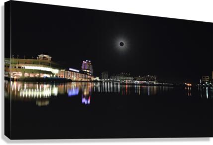 Total Eclipse Canvas Print