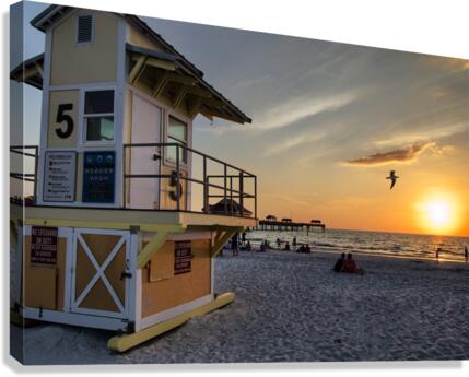 Life Guard  Canvas Print