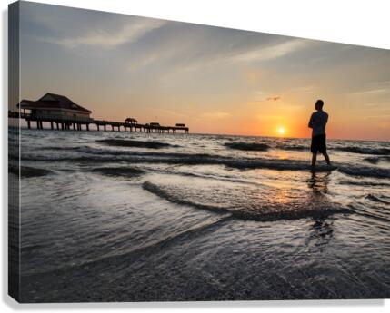 Pondering  Canvas Print