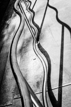 Railing Illusion with shadows