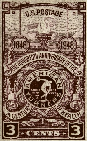 US Postage - Sepia