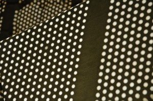 Light Dots on Concrete