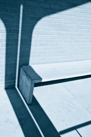 Shadow on a Bench