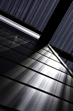 Light with Metal and Mesh