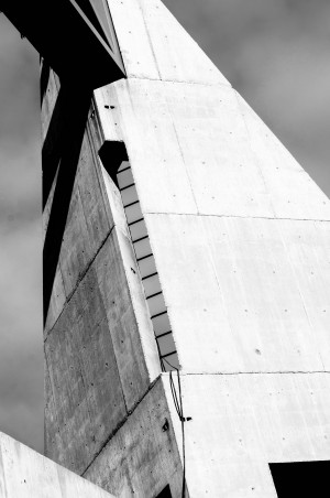 Concrete Architecture with Sky