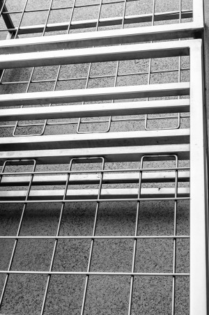 Grid Metal and Concrete