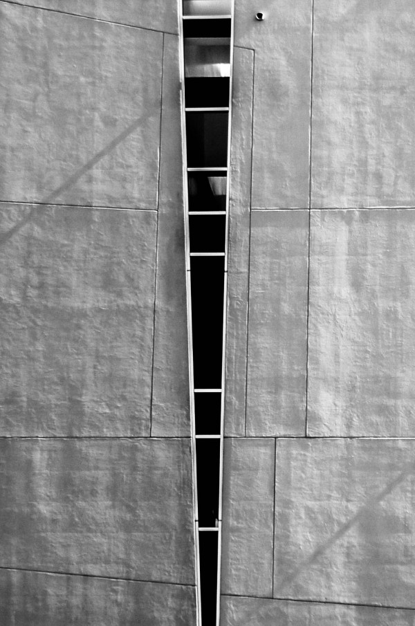 Split Wall with Lines Print