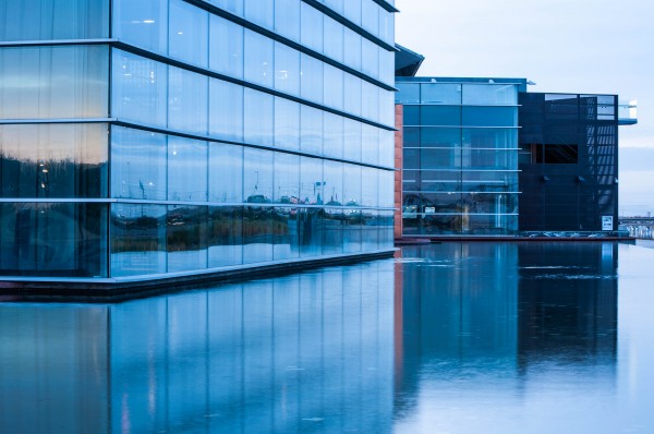 Reflective Architecture Print