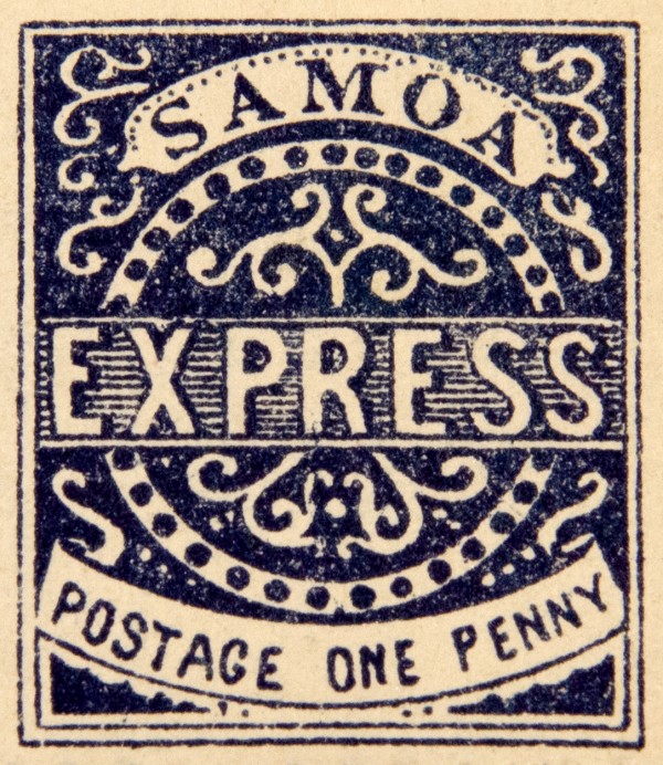 Samoa 2 Stamp Print