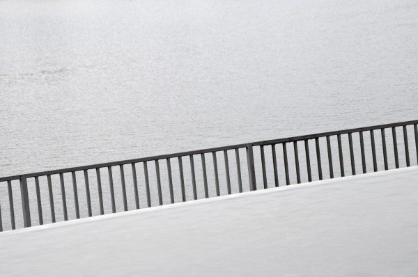 Fence Walkway Illusion by David Pinter