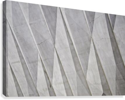 Concrete Pattern Abstract Canvas Print