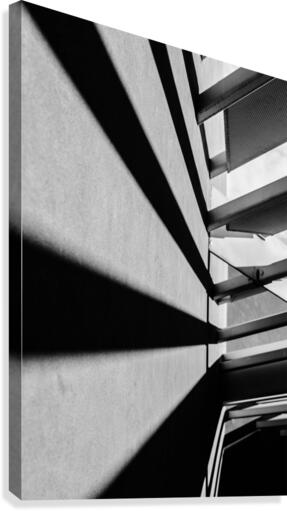 Light and Shadow Perspective Canvas Print