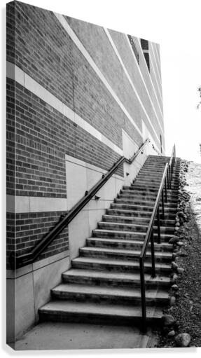 Ascending Staircase Canvas Print