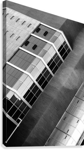 Slanting Architecture Canvas Print