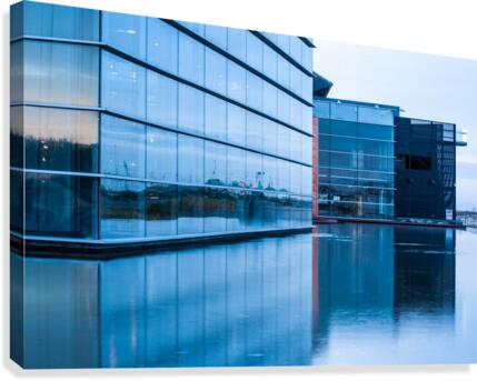 Reflective Architecture Canvas Print
