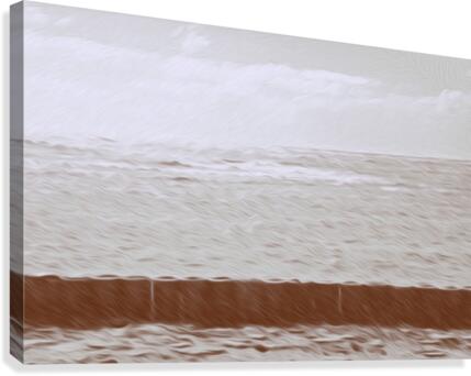 Rough Sea Canvas Print