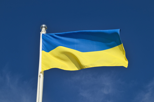 flag of Ukraine Print