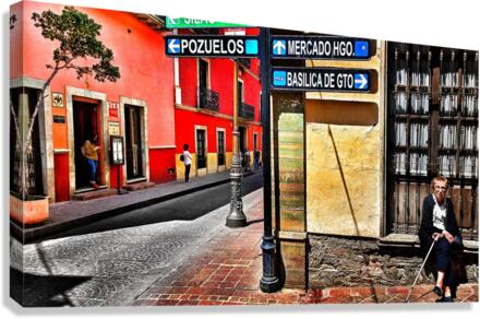 Oh my achy feet  Canvas Print