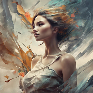  Wonderful women abstract art