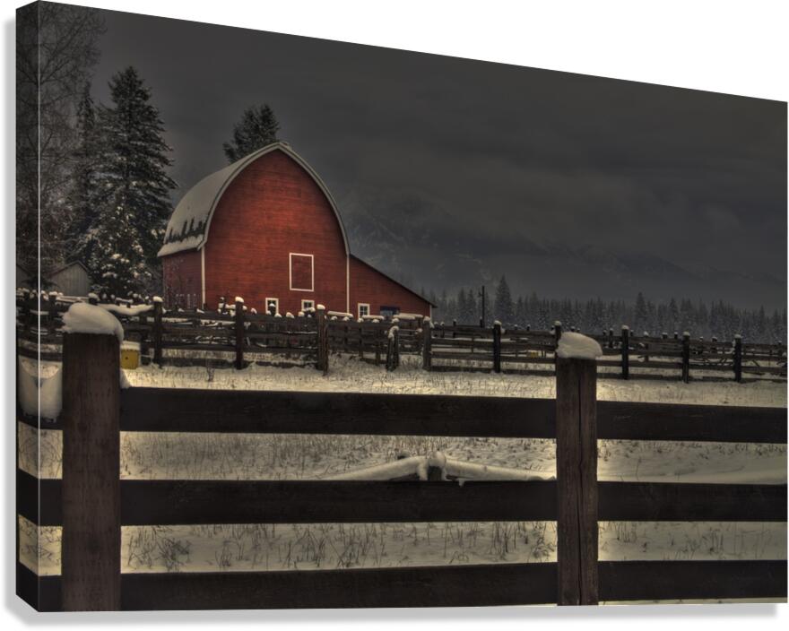 LAN 00777 Canvas Print