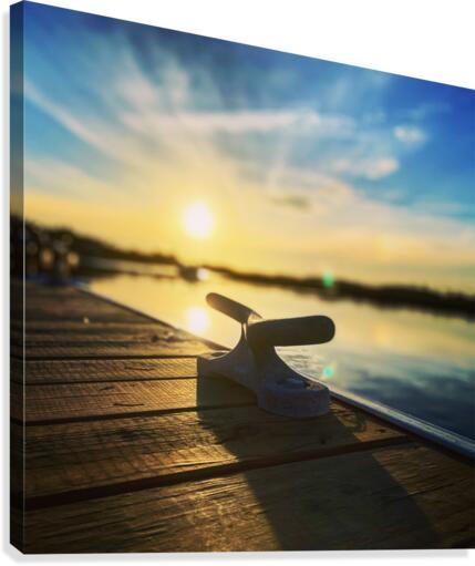 Coastal evening  Canvas Print