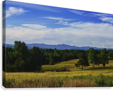 Mountain Views Canvas Print