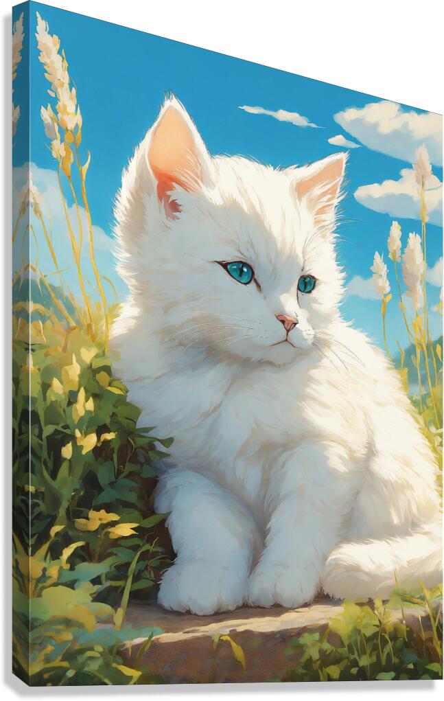 Beautiful cat  Canvas Print