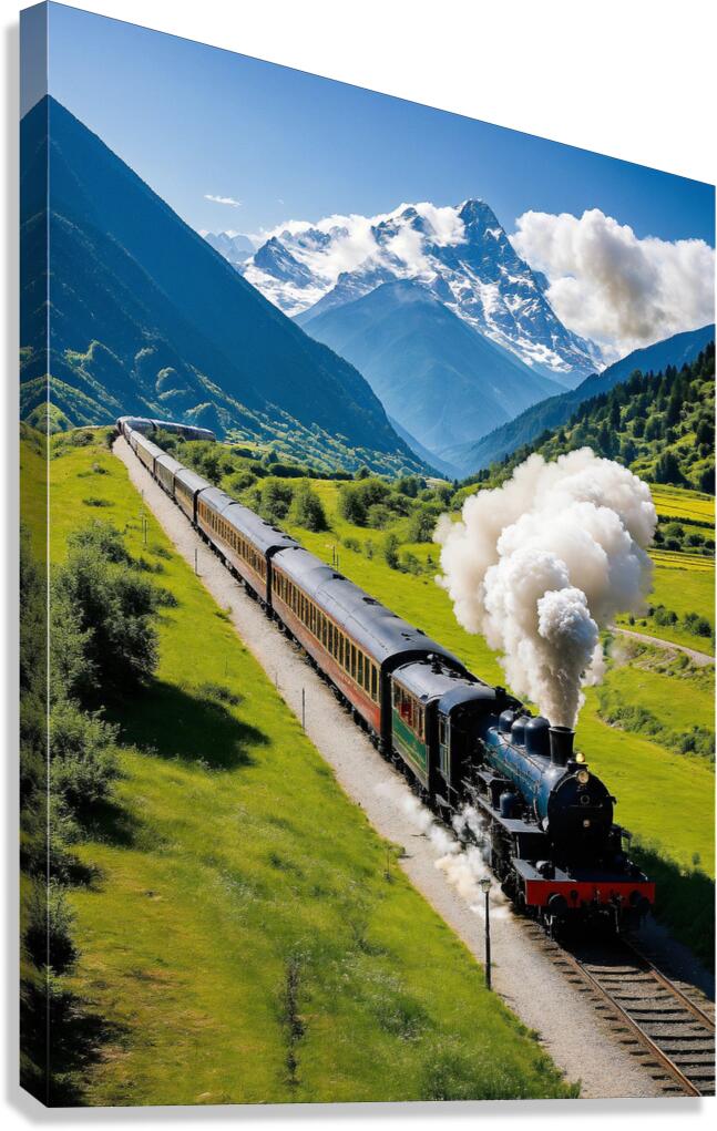 Train  Canvas Print