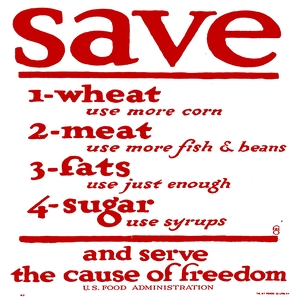 Save food - War Poster