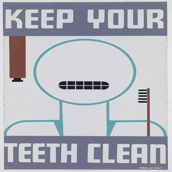 Keep your teeth clean Print