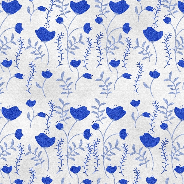 Classy blue Tulips  Print