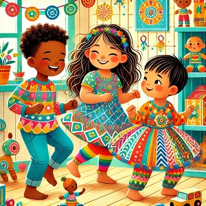children playing by Smooth Landing Designs
