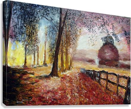 Authumn Landscape Canvas Print