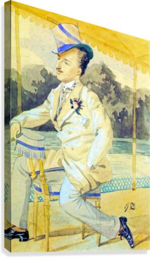 A dandy Canvas Print
