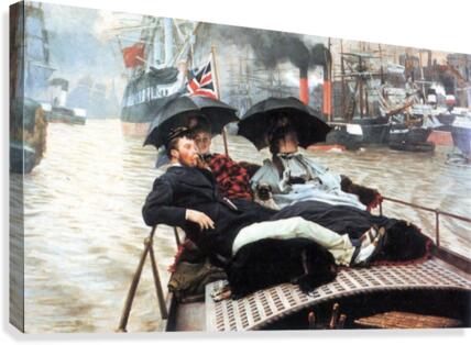 The Thames Canvas Print