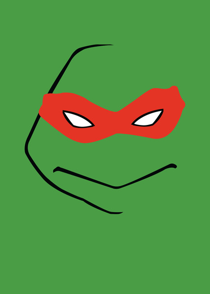 Raphael Turtles Print