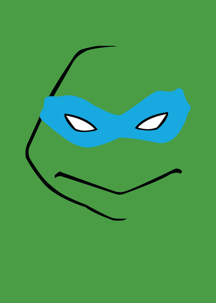 Leonardo Turtles Print