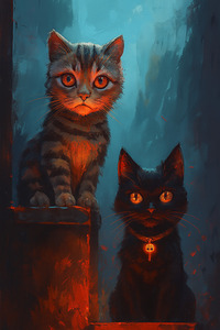 Mysterious Alley Cats Glow 1