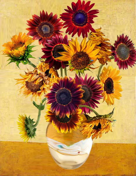 SUNFLOWERS Print