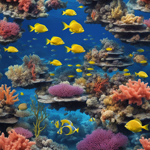 Vibrant Colorful Fish