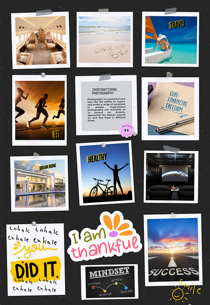 Photo Vision Board by Gigi