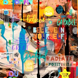 Powerful Affirmations Collage