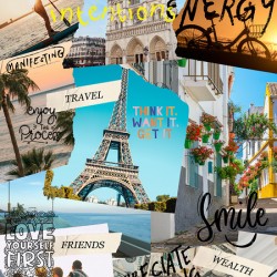 Set Intentions Vision Board