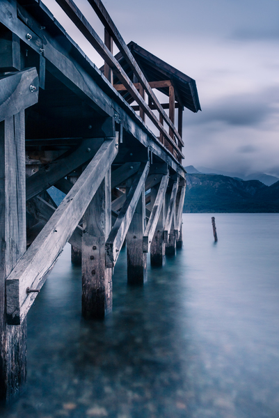 Muelle en Traful by Francisco Rizzuti
